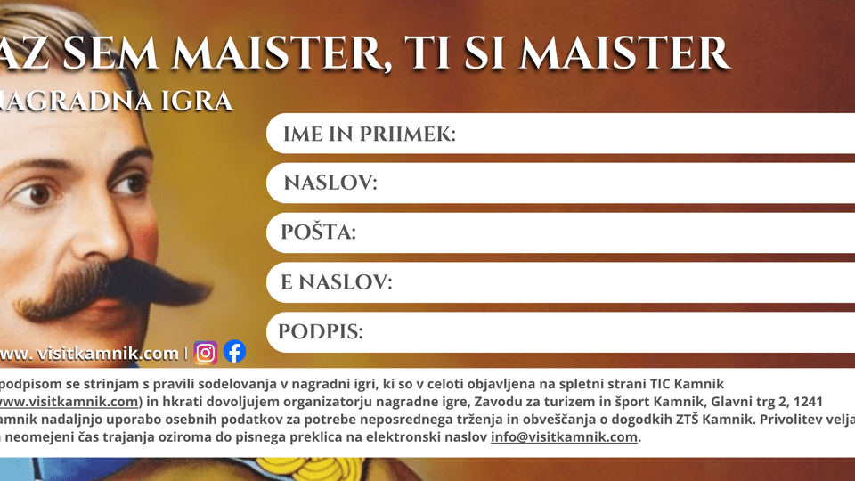 Jaz sem Maister, ti si Maister