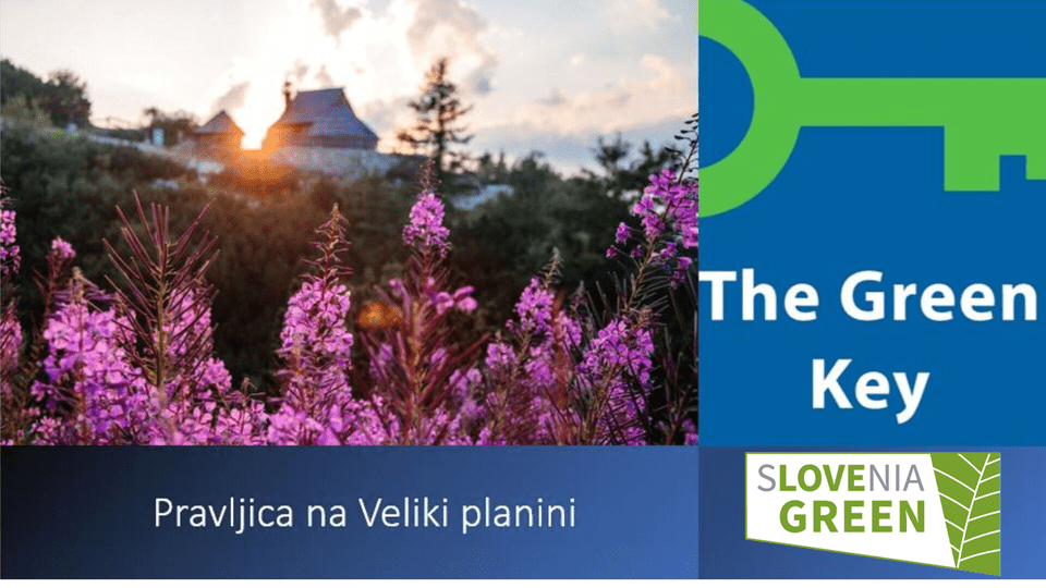 Naslovna fotografija za: Koča Ojstrica - Pravljica na Veliki planini / nosilka trajnostnega znaka Zeleni ključ