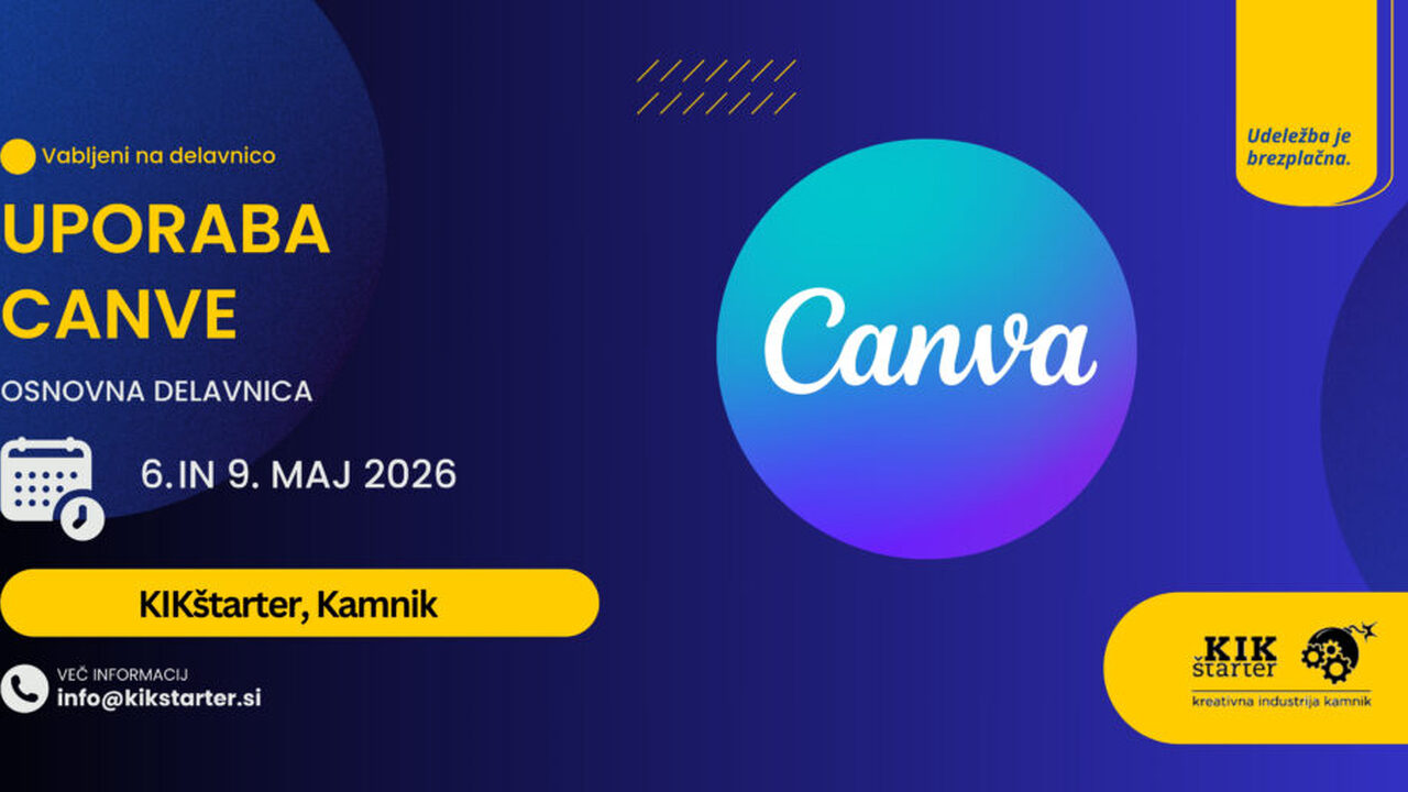 Delavnica: Osnovna uporaba Canve