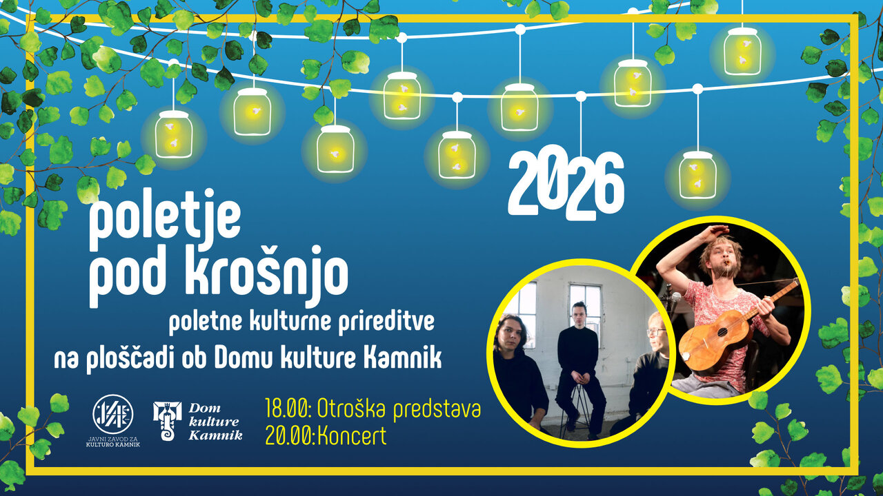 Poletje pod krošnjo: Velikani Istre & Igor Božanič Trio in Vasja Onič - ujma