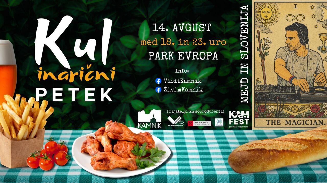 Kul-Kamfest-petek in Mejd in Slovenija