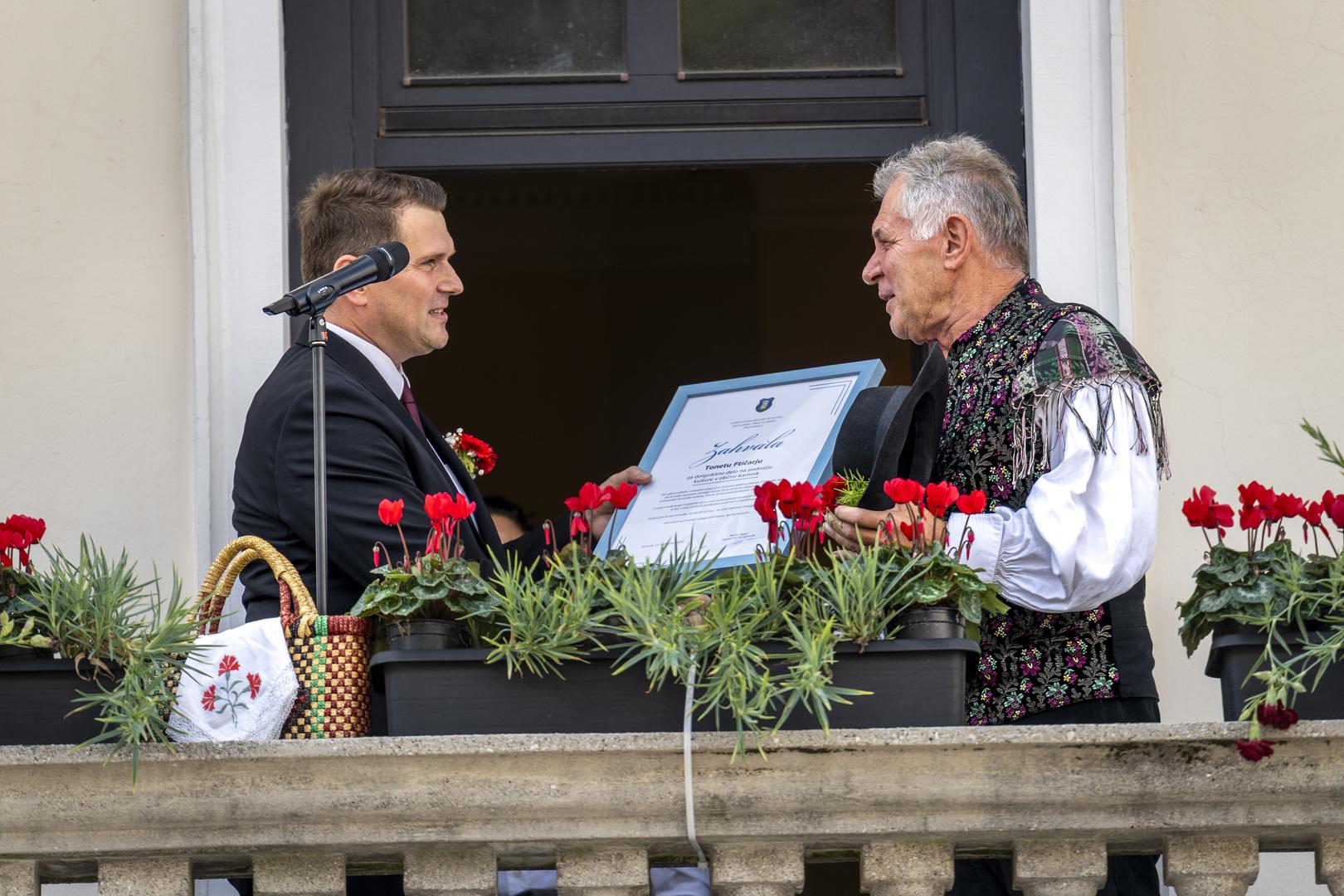 Zahvala Tonetu Ftičarju